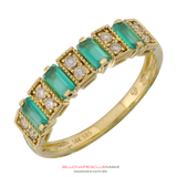 All of the VS diamonds are hand-set by a master diamond setter in the highest quality craftsmanship. This piece is made of solid gold. Our handcrafted Garnet Diamond Ring contain famous designs seen on various entertainers and celebrities around the world.