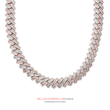 MIAMI CUBAN LINK DIAMONDS AND BAGUETES 14K Gold