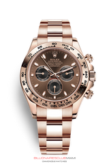 "Synonymous with excellence and reliability, Rolex watches are designed for everyday wear, and depending on the model, perfectly suited for a wide range of sports and other activities. Built to last, these timepieces are characterized by their distinctive and timeless aesthetics. The Oyster Perpetual Cosmograph Daytona is designed for those with a passion for driving and speed." Rolex