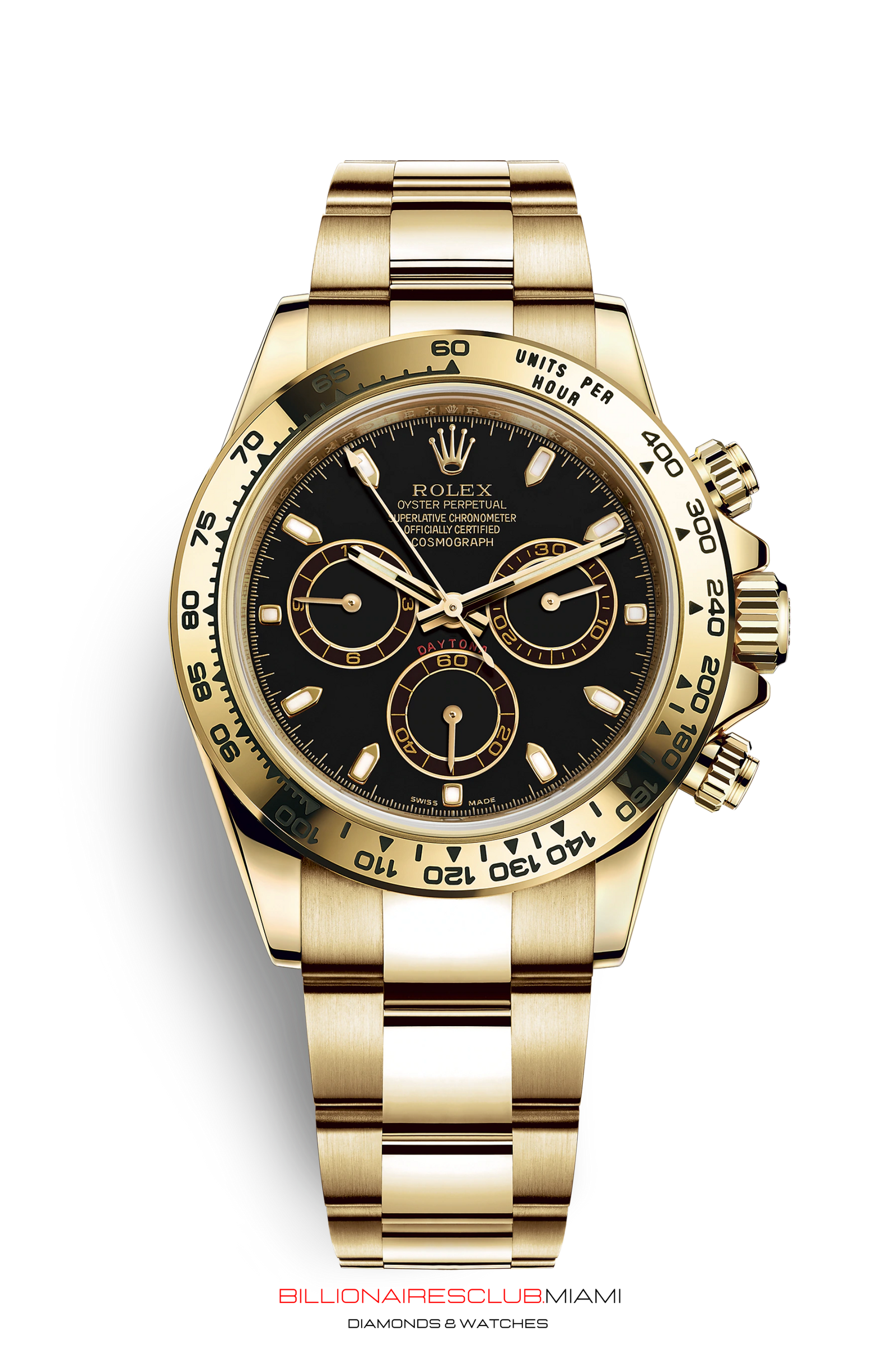 V*n様 ROLEX Oyster Perpetual Cosmograph Rolex Cosmograph Daytona Oyster 40 mm Yellow gold – Miami Watch Trade